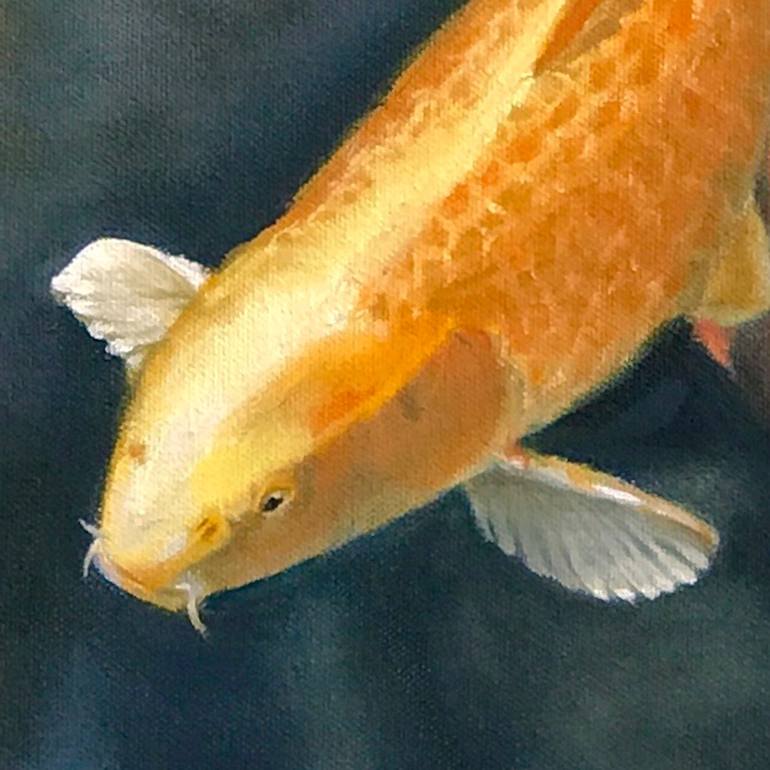 Original Realism Fish Painting by Bronle Crosby