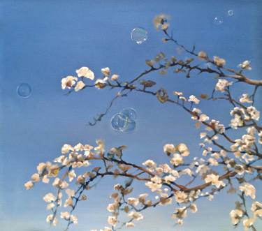 Original Realism Floral Paintings by Bronle Crosby