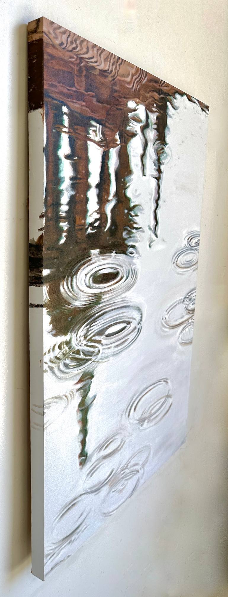 Original Abstract Water Painting by Bronle Crosby