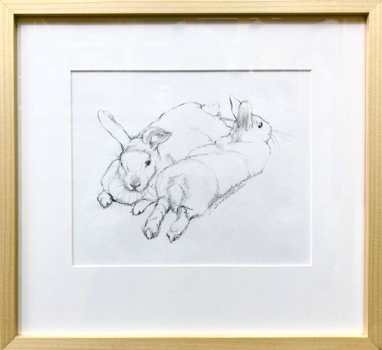 Original Figurative Animal Drawing by Bronle Crosby