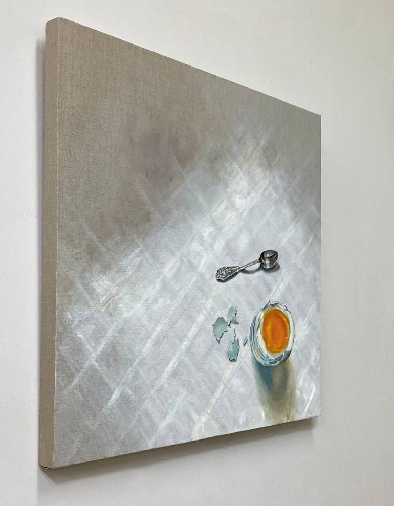 Original Documentary Still Life Painting by Bronle Crosby