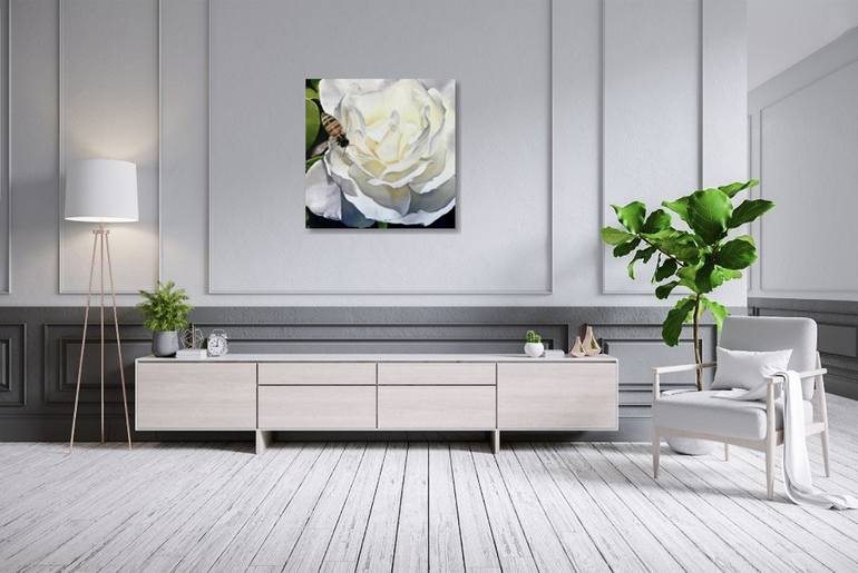 Original Realism Floral Painting by Bronle Crosby