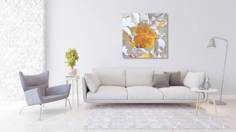 Original Realism Floral Painting by Bronle Crosby