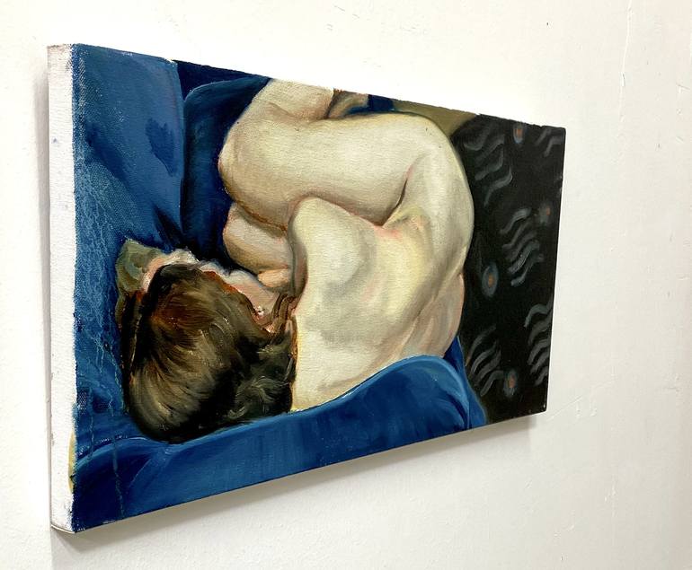 Original Nude Painting by Bronle Crosby