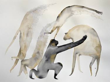 Original Expressionism Animal Paintings by Emma Kidd