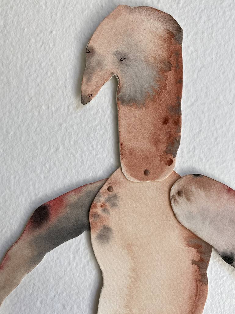 Original Figurative Animal Painting by Emma Kidd