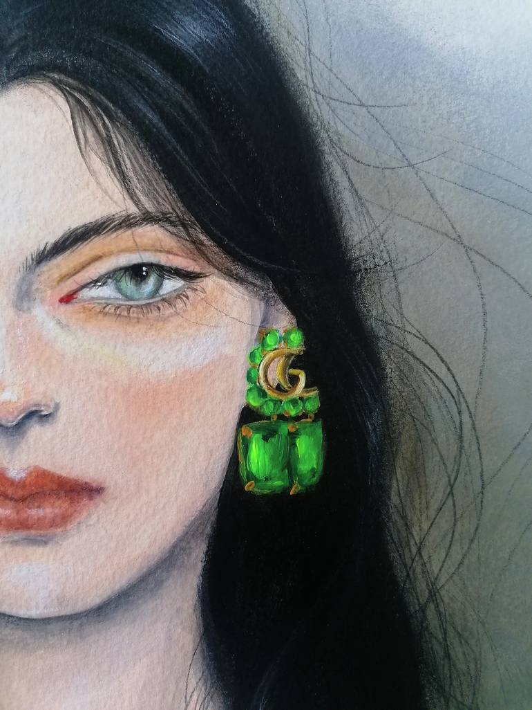 Original Figurative People Painting by Martyna Jan