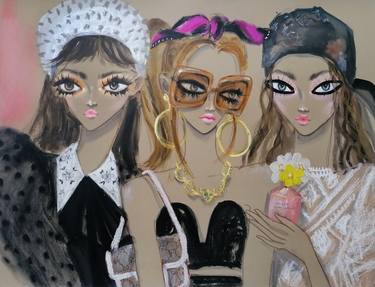 Original Fashion Paintings by Martyna Jan