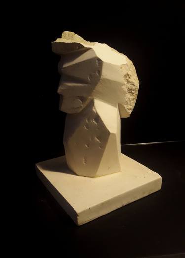 Original Cubism Abstract Sculpture by Angelo Lotti