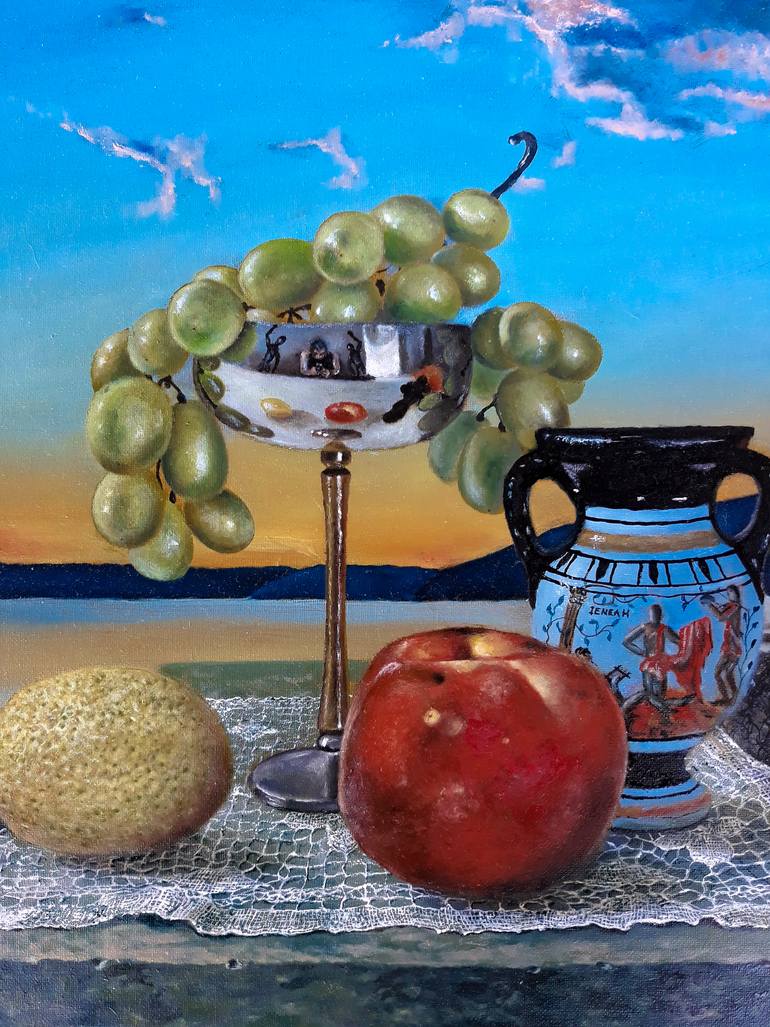 Original Figurative Still Life Painting by Angelo Lotti