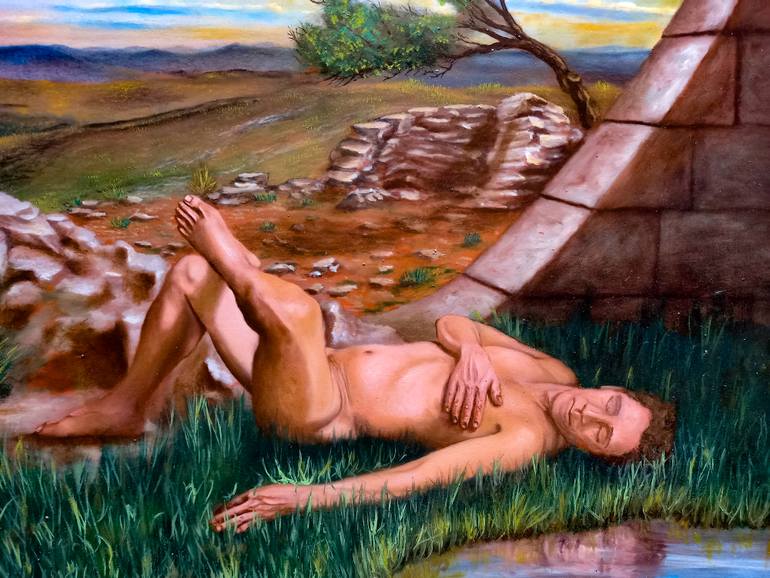 Original Figurative Other Painting by Angelo Lotti