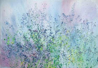 Original Impressionism Floral Paintings by Diana Mazjane