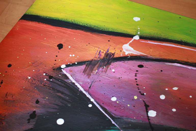 Original Abstract Painting by Hartwin Hoyer