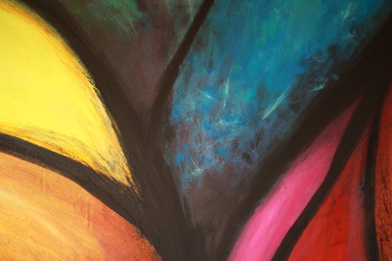 Original Abstract Painting by Hartwin Hoyer