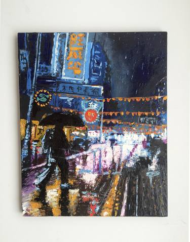 Print of Modern Cities Paintings by Marianna Chikalo
