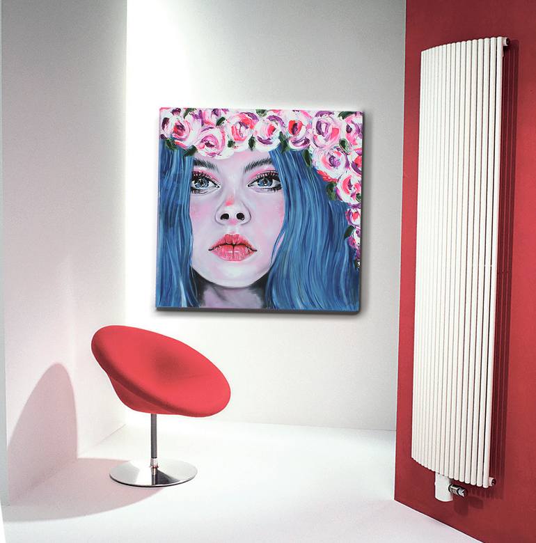 Original Impressionism Women Painting by Marianna Chikalo