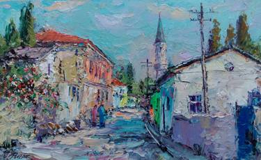 Print of Street Art Landscape Paintings by Gallery IF