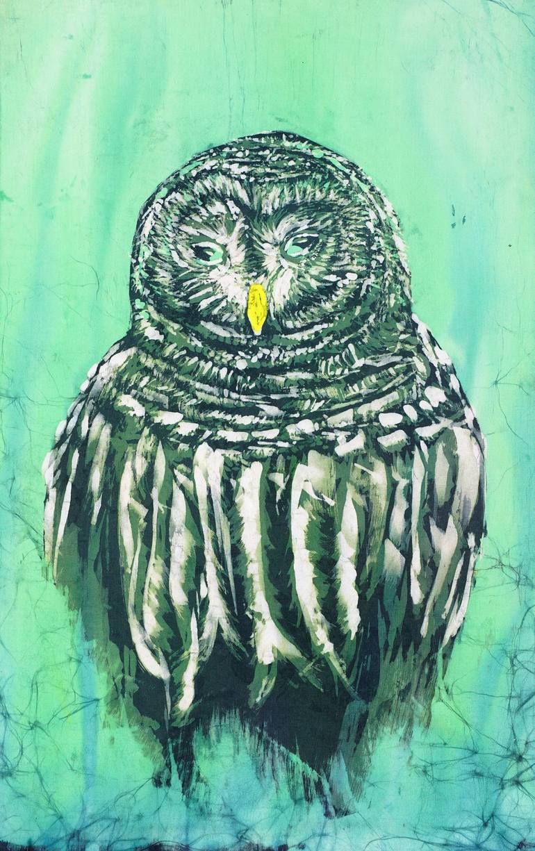 Barred Owl Painting By Eric Jackson Saatchi Art