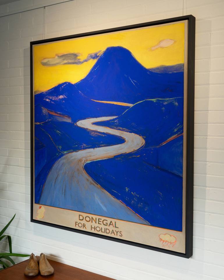 Original Abstract Landscape Painting by Ross Cunningham