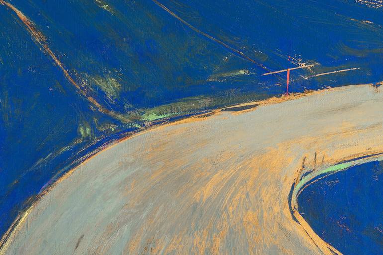 Original Abstract Landscape Painting by Ross Cunningham