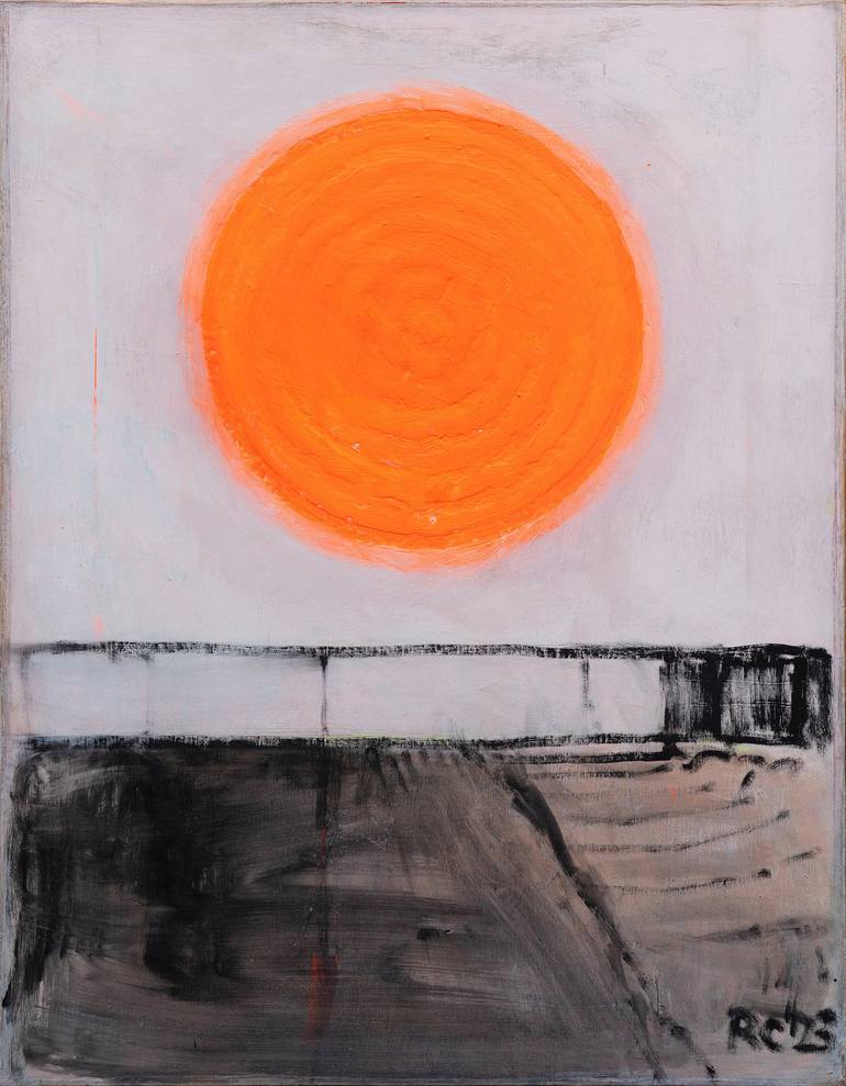 Seatown Pier Painting by Ross Cunningham Saatchi Art Taiwan