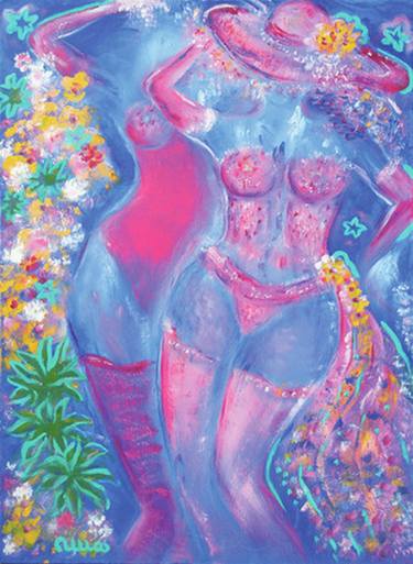 Original Erotic Paintings by Ulla Plougmand