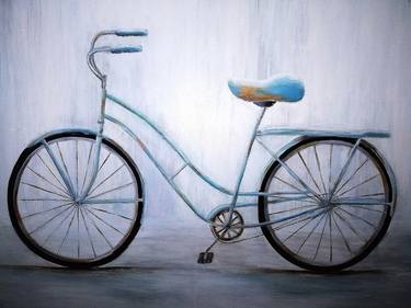 Print of Fine Art Bicycle Paintings by Nada Deniz