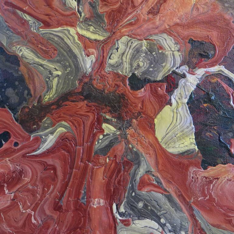 Original Abstract Expressionism Abstract Painting by Ivan Petrusenko