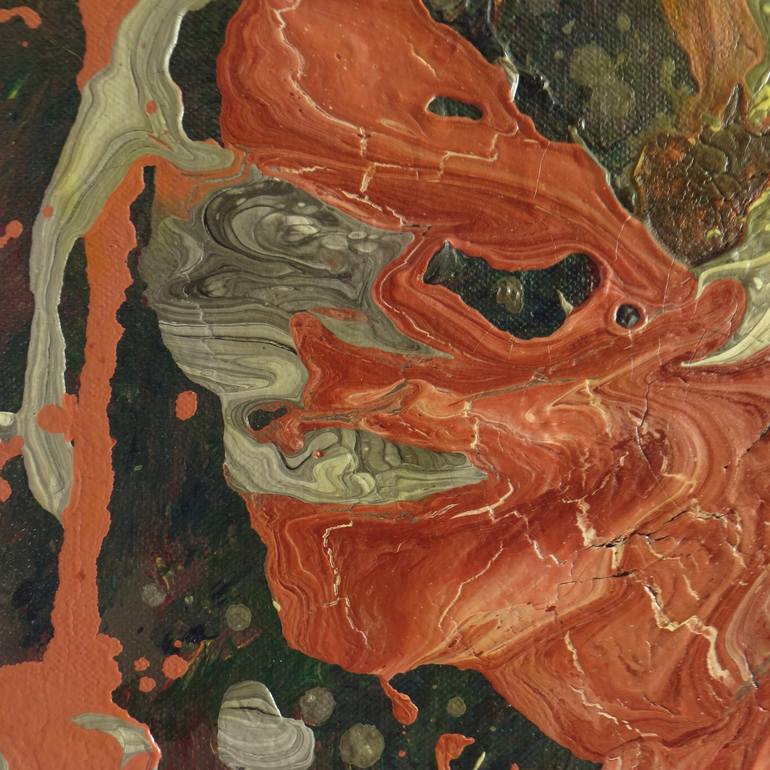 Original Abstract Expressionism Abstract Painting by Ivan Petrusenko