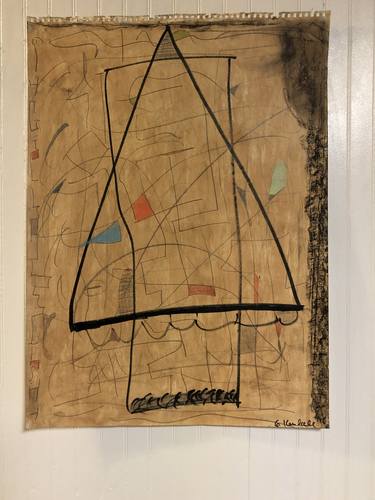 Original Abstract Expressionism Abstract Drawings by Gary Kendall