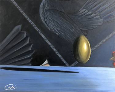 Original Expressionism Still Life Painting by Cali- Jorge Calderon