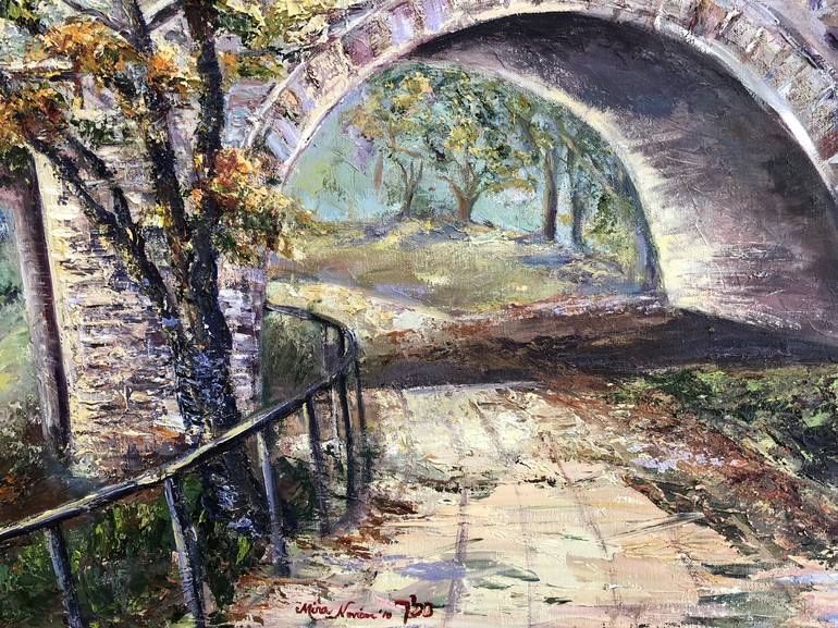 Original Fine Art Landscape Painting by Mina Novian