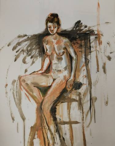 Original Nude Paintings by Sophie Venturini