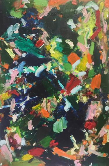 Original Abstract Expressionism Abstract Paintings by Sophie Venturini