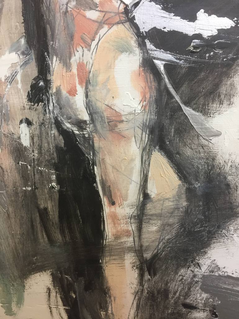 Original Figurative Nude Painting by Sophie Venturini