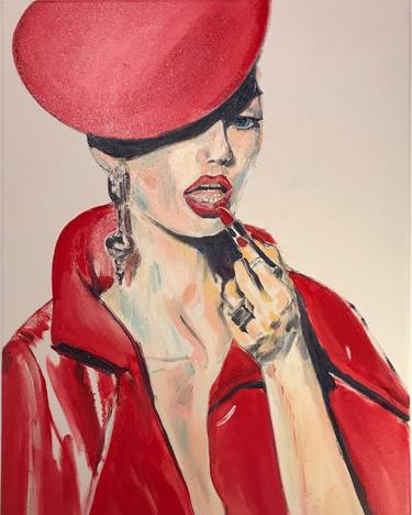 Original Figurative Women Paintings by Sophie Venturini