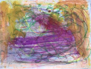 Original Abstract Expressionism Abstract Drawings by Sophie Venturini