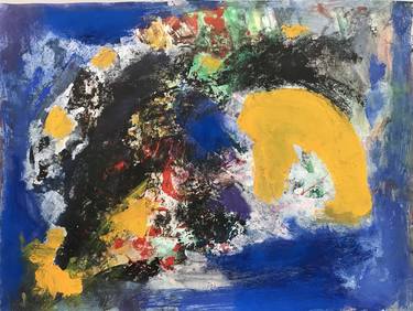 Original Abstract Expressionism Abstract Paintings by Sophie Venturini
