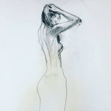 Original Figurative Women Drawings by Sophie Venturini