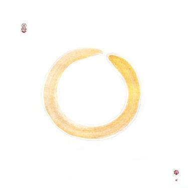 Enso Zen Circle in Gold thumb