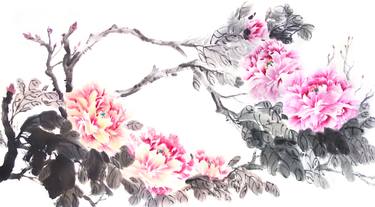 Print of Floral Paintings by Anna Vladi Pantsireva