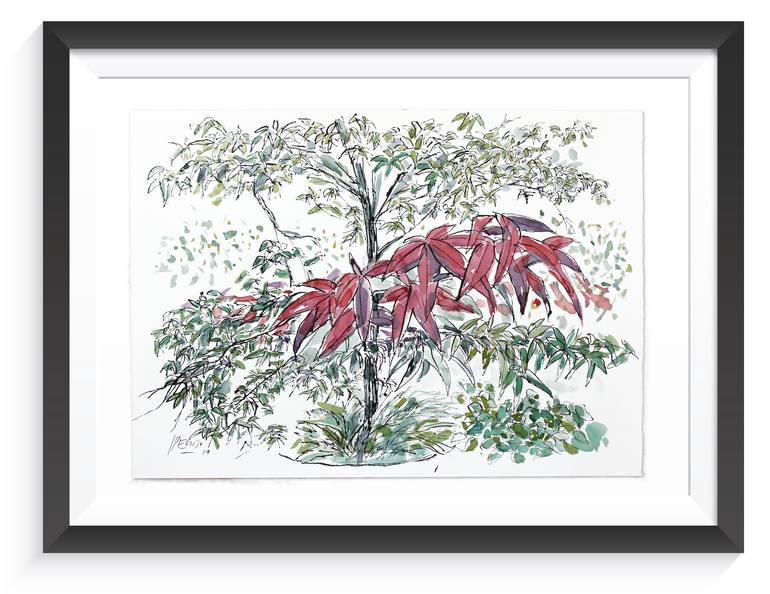 Original Expressionism Botanic Painting by Felipe Perez-Enciso