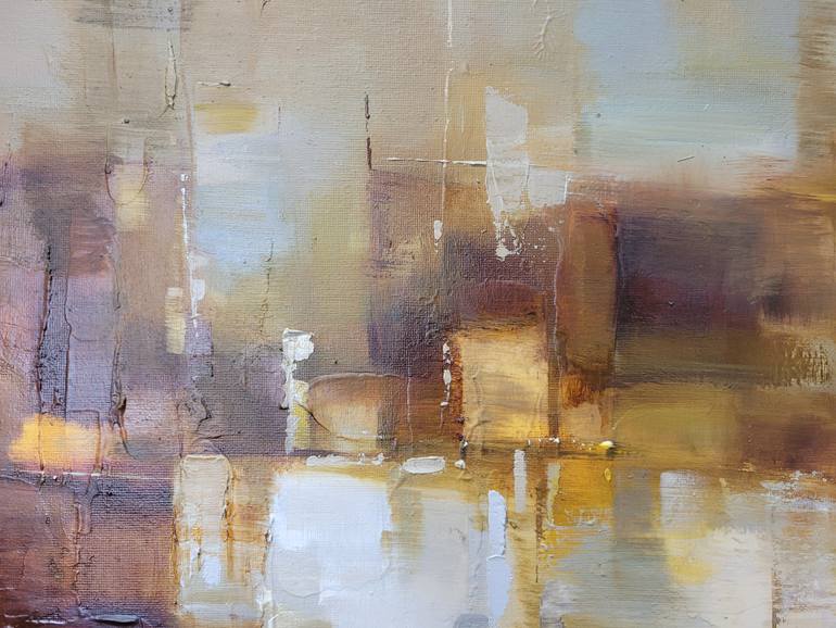 Original Abstract Expressionism Abstract Painting by Iryna Hovorukhina