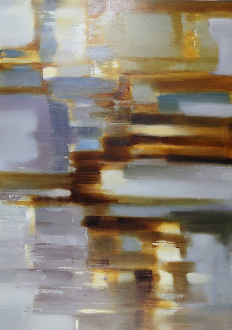 Original Abstract Expressionism Abstract Painting by Iryna Hovorukhina