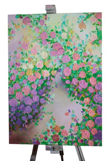 Original Expressionism Floral Paintings by Bohdan Hado