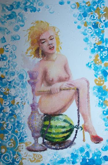 Original Expressionism Nude Paintings by Bohdan Hado