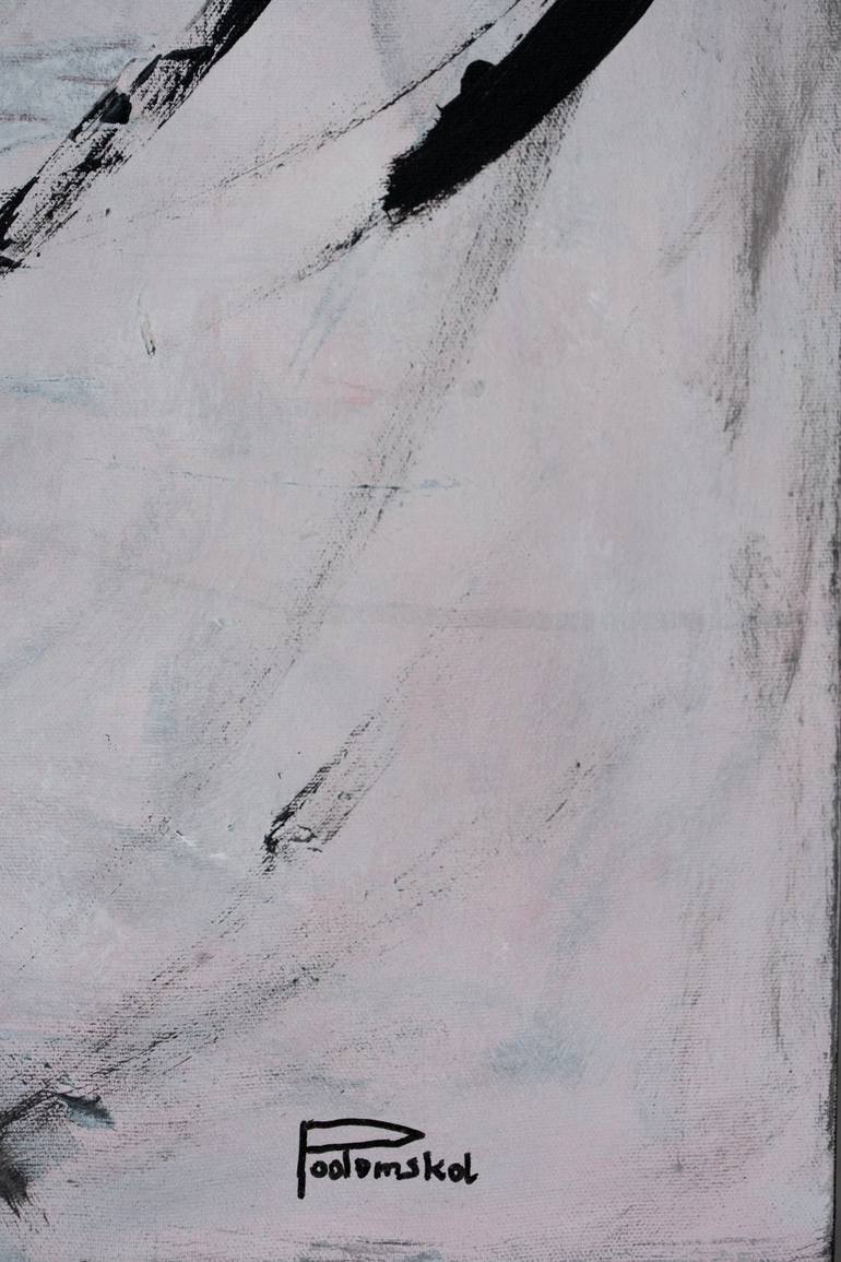 Original Abstract Expressionism Abstract Painting by Daria Podemska