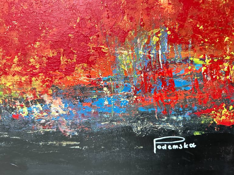 Original Contemporary Abstract Painting by Daria Podemska