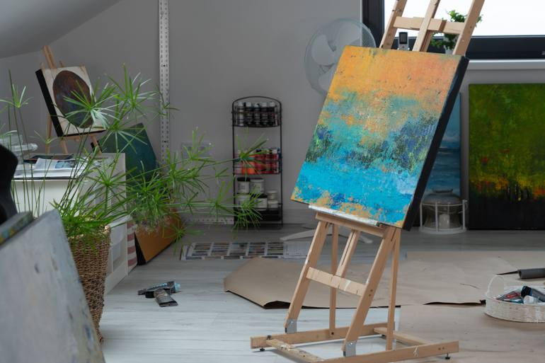 Original Contemporary Abstract Painting by Daria Podemska