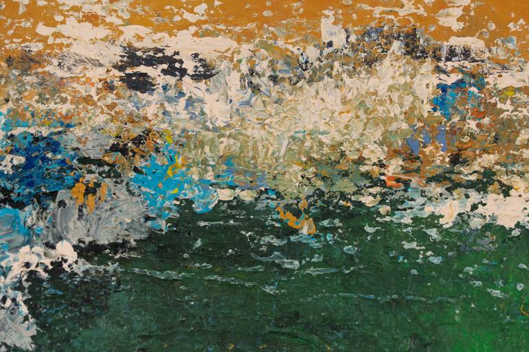 Original Abstract Expressionism Abstract Painting by Daria Podemska